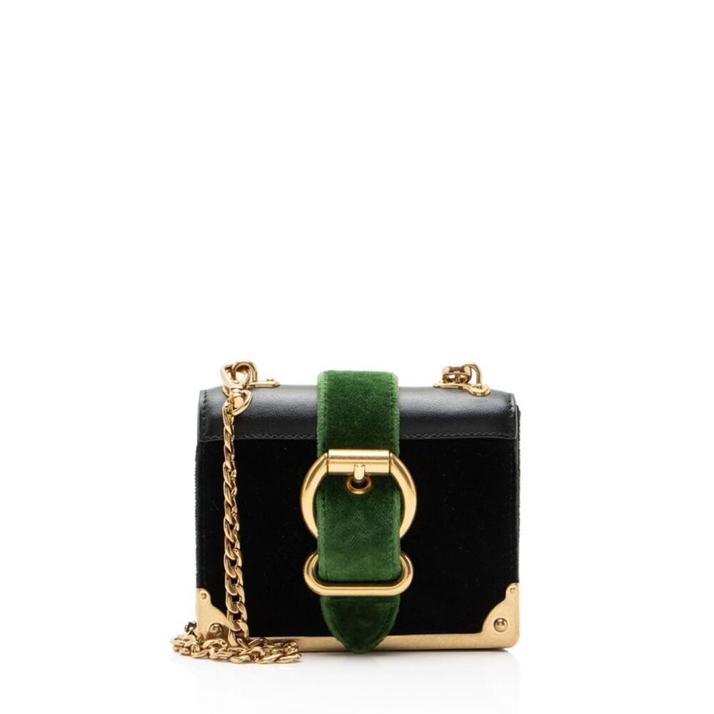 Prada Velluto Cahier Micro Shoulder Bag